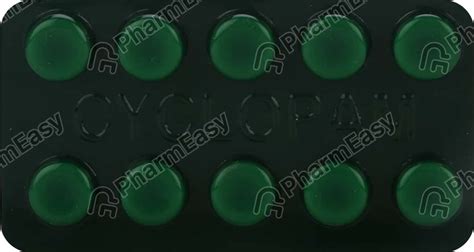 Cyclopam Tablet: Uses, Side Effects, Price, Dosage & More Info - PharmEasy