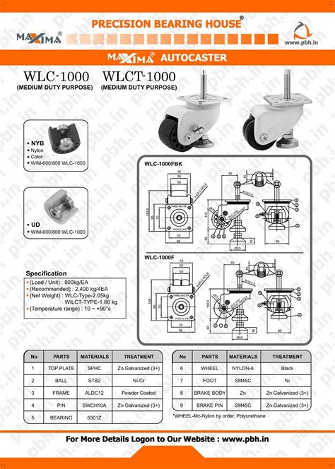 WLCT -1000F | Precision Bearing House
