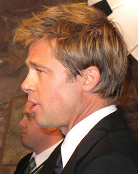 Brad Pitt Side Profile