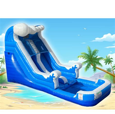 Jingo Jump 13' x 20' Inflatable Slide with Air Blower & Reviews | Wayfair