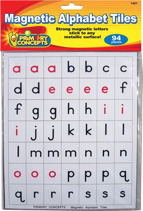 Amazon.com: Learning Letters by Four Dublee - 109 Phonics Letter Tiles ...
