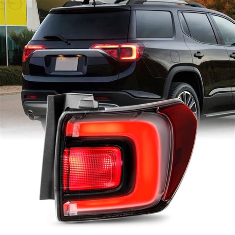 AKKON - Fit 2017 2018 2019 GMC Acadia 17-19 (w/ All Terrain Pkg) LED Tail Light OE Style Rear ...