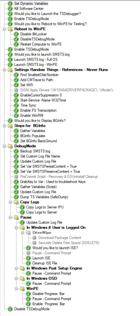 Image result for Task Sequence Condition