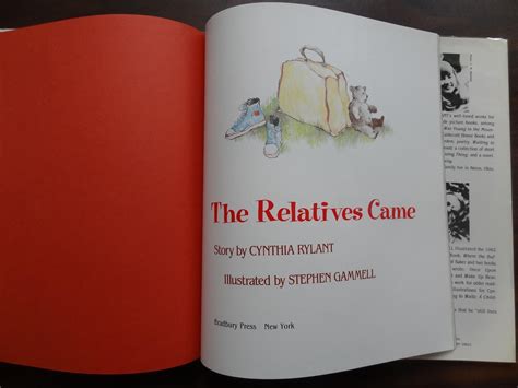 The Relatives Came *1st, Caldecott Honor by Rylant, Cynthia: Fine ...