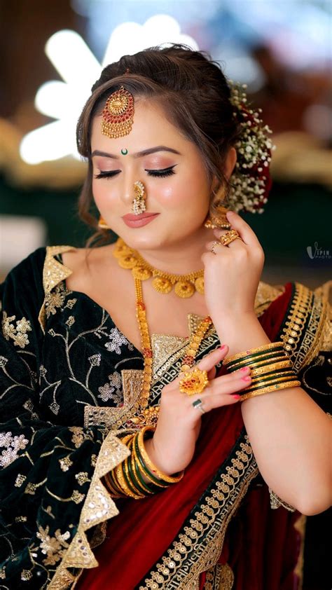 Image result for Marathi Bride Makeup