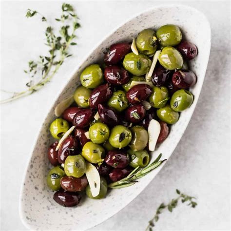 Marinated Olives Recipe - Delicious Little Bites