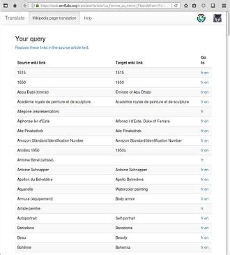 WikipediaTranslation