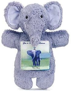 DEMDACO Here for A Reason Elephant Puppet & Storybook Children's Plush ...