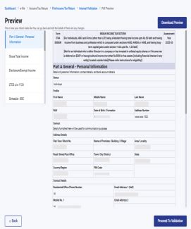 File ITR-4 (Sugam) Online User Manual | Income Tax Department