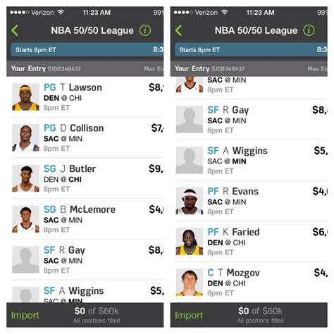 Fanduel NBA Lineups (@FD_NBA_Lineups) | Twitter