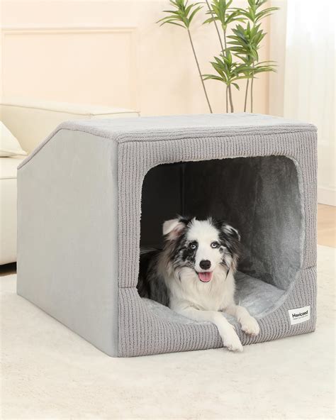 Hovicaed Indoor Dog House for Large Sized Dogs - Washable Removable ...