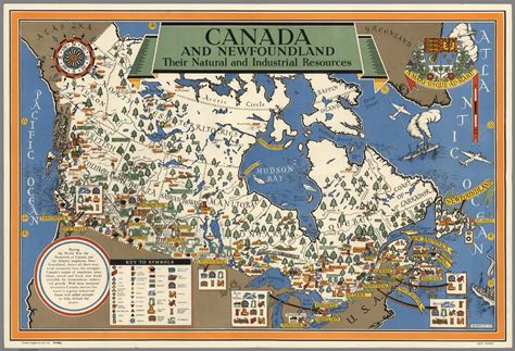 Natural Resource Map Of Canada - Park Houston Map