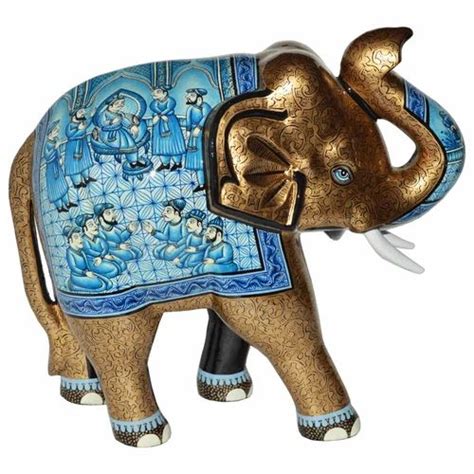 Paper Machi Products - Shrinath Art Gallery Paper Machie Elephant With ...