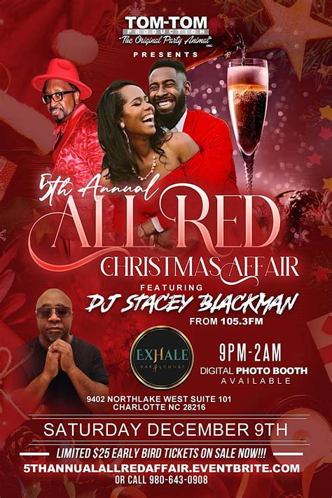 Tom-Tom 5th Annual All Red Christmas Affair 2023, 9402 Northlake W Dr ...