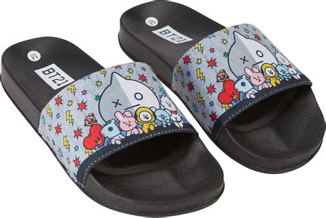 BT21 Line Friends Ladies Slides - Officially India | Ubuy