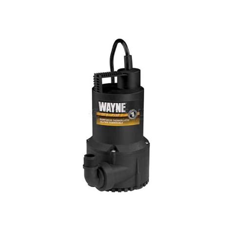 Wayne Water Systems Wayne RUP160 1/6 HP Submersible Utility Pump 57719 ...