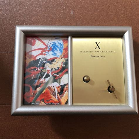 X JAPAN オルゴール付きフォトスタンド 写真立て CRUCIFY MY LOVE