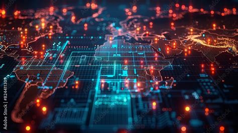 Image result for Digital World Map Matrix