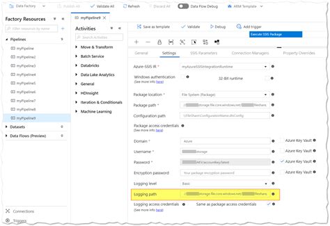 SSIS Azure SQL 的图像结果