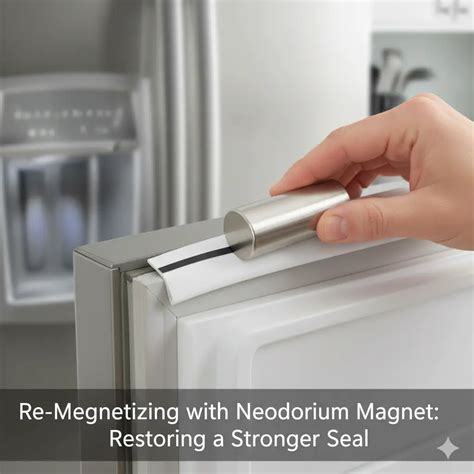 How to Re-Magnetize a Refrigerator Door Gasket | Easy Step-by-Step ...