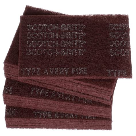 Buy Scotch-Brite General Purpose 7447 Hand Pad, Very Fine Grade, 6 in x ...