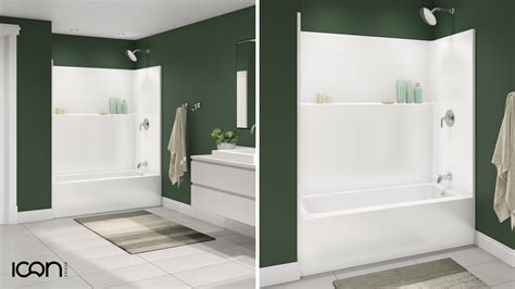 Fiberglass Bathtub Shower Combo