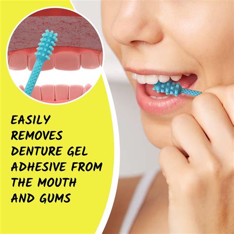Denture Dart V2 Hard Plastic Denture Gel Adhesive Remover - Oral ...