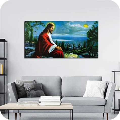 Sunset View of Horizon Floating Canvas Wall Painting – Vibecrafts