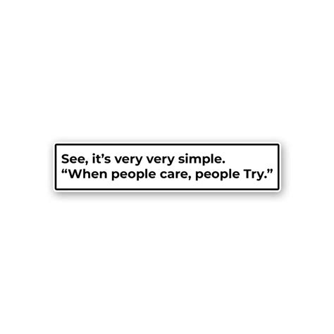 Buy See, It'S Very Very Simple Sticker Online | Premium Waterproof ...