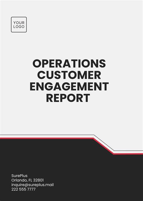 Free Customer Satisfaction Report Template to Edit Online