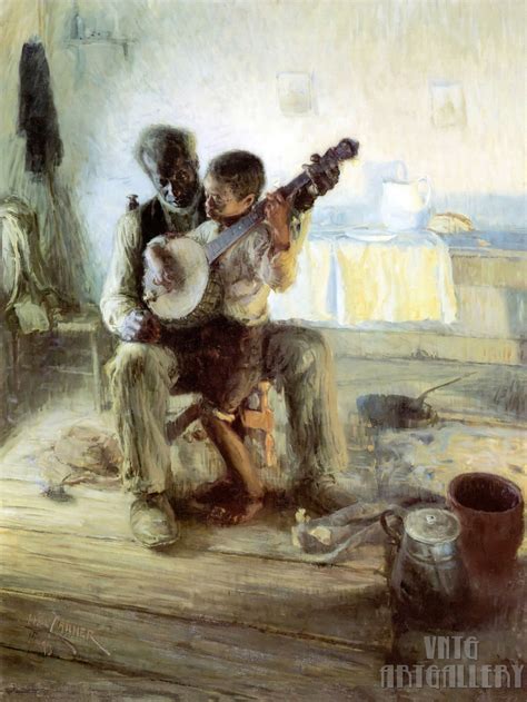 Henry Ossawa Tanner : the Banjo Lesson 1893 Canvas Gallery - Etsy
