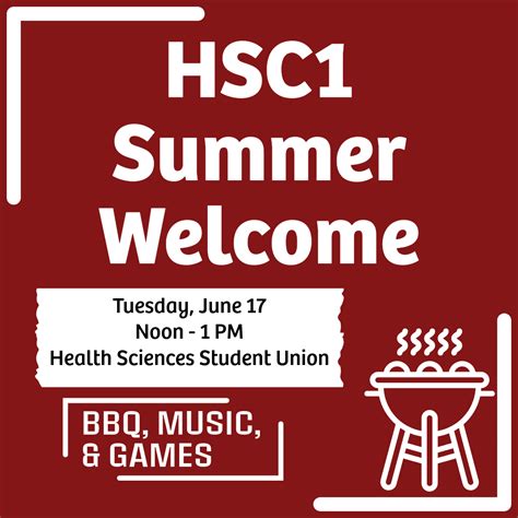 Summer Welcome - Students