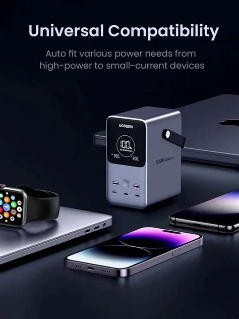 UGREEN 300W Power Bank - 48000mAh with Smart Display – Ugreen India