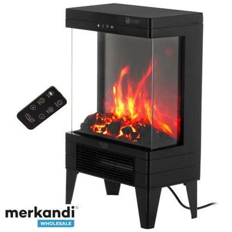 AD 7755 Led Electric Fireplace with Remote Control | 3D Flame Effect ...