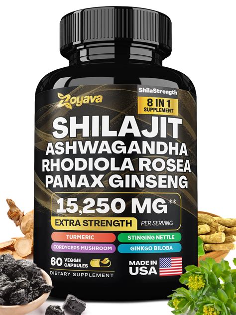Buy Pure Himalayan 9000MG, Energy Booster Ashwagandha 2000MG, Rhodiola ...