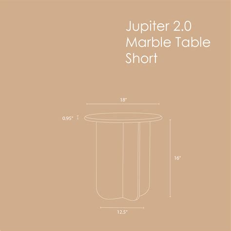 Norge Marble Table - Jupiter – Muun Home