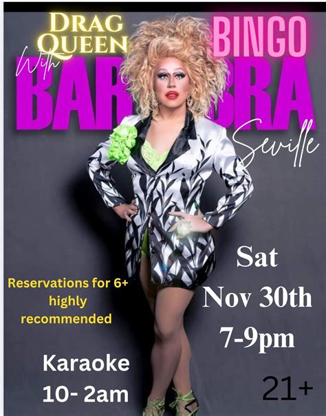 Drag Queen Bingo w Barbra Seville , 3217 E Shea Blvd, Phoenix, AZ, 30 ...