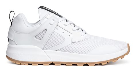 Mesh trainers - White - Men | H&M IN