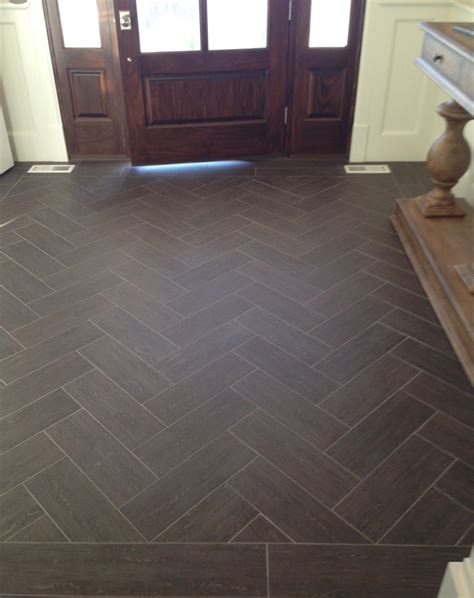 Dark Wood Tile - The Contemporary Flooring Choice - Home Tile Ideas