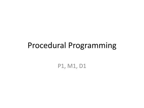 Image result for Procedural Programming Code Example