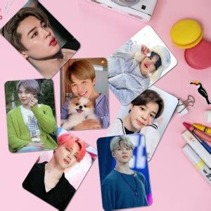 BTS "JIMIN" Member Photo Cards ( Set of 16 + 2 Free Stickers ...