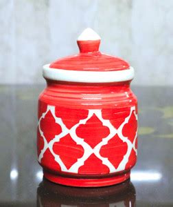 DIYARA Ceramic Pickle Jar - 500 ml Price in India - Buy DIYARA Ceramic ...