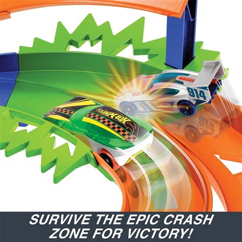 Hot Wheels Stunt Tracks - Whip Around Raceway | Race, Stunt & Crash ...
