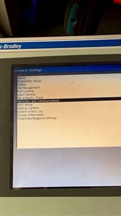 Image result for Set PanelView Plus Network Address