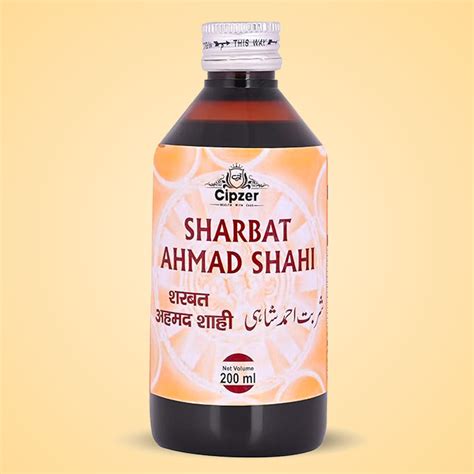 Cipzer Sharbat Ahmad Shahi 200 ML | Herbal Brain & Heart Tonic | Ayurv