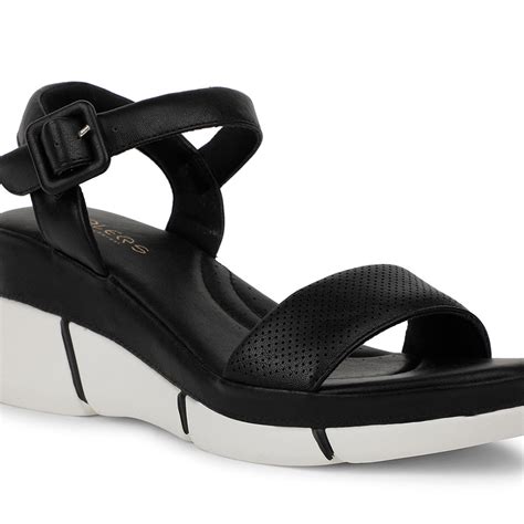 Buy Healers Casual Black Sandal For Women ZQ-RN-L70 By Liberty