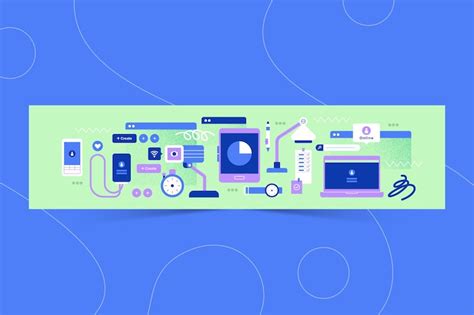 Software development linkedin background banner Vectors - Download Free ...