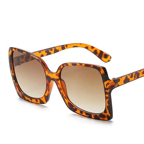 Classic Oversized Square Sunglasses For Men And Women-Unique and Class ...