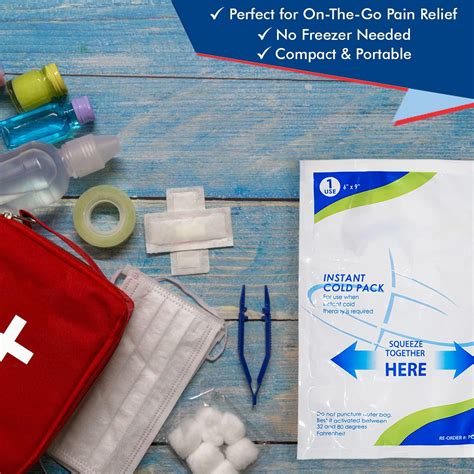 NOVAMEDIC Disposable Instant Cold Packs - 24 Count, India | Ubuy