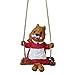 Wonderland Resin Swinging Girl Squirrel Statue to Hang in Balcony for ...